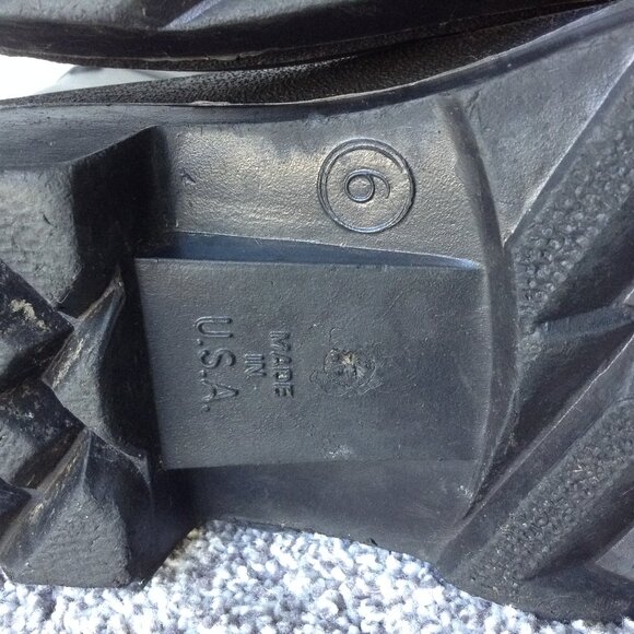 ⭐LACROSSE TALL RUBBER RAINBOOTS in Black, size 9⭐ - Picture 10 of 11